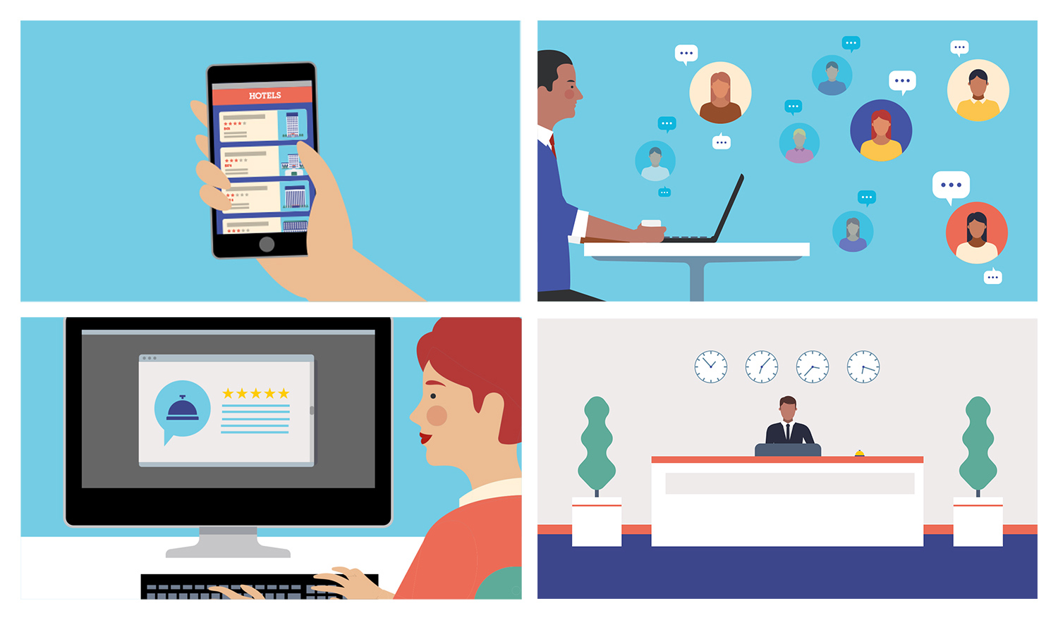 IBM Think Academy storyboards, narrative planning for animated explainer content